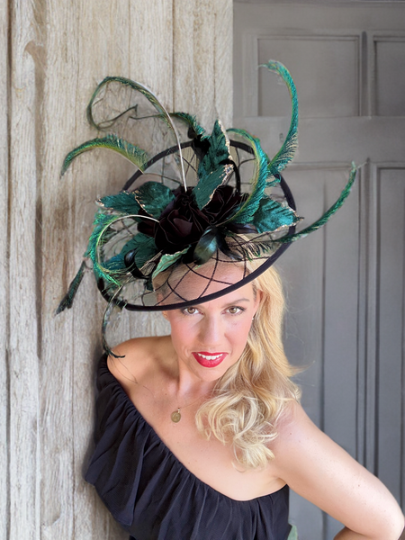 Patricia Black Fascinator
