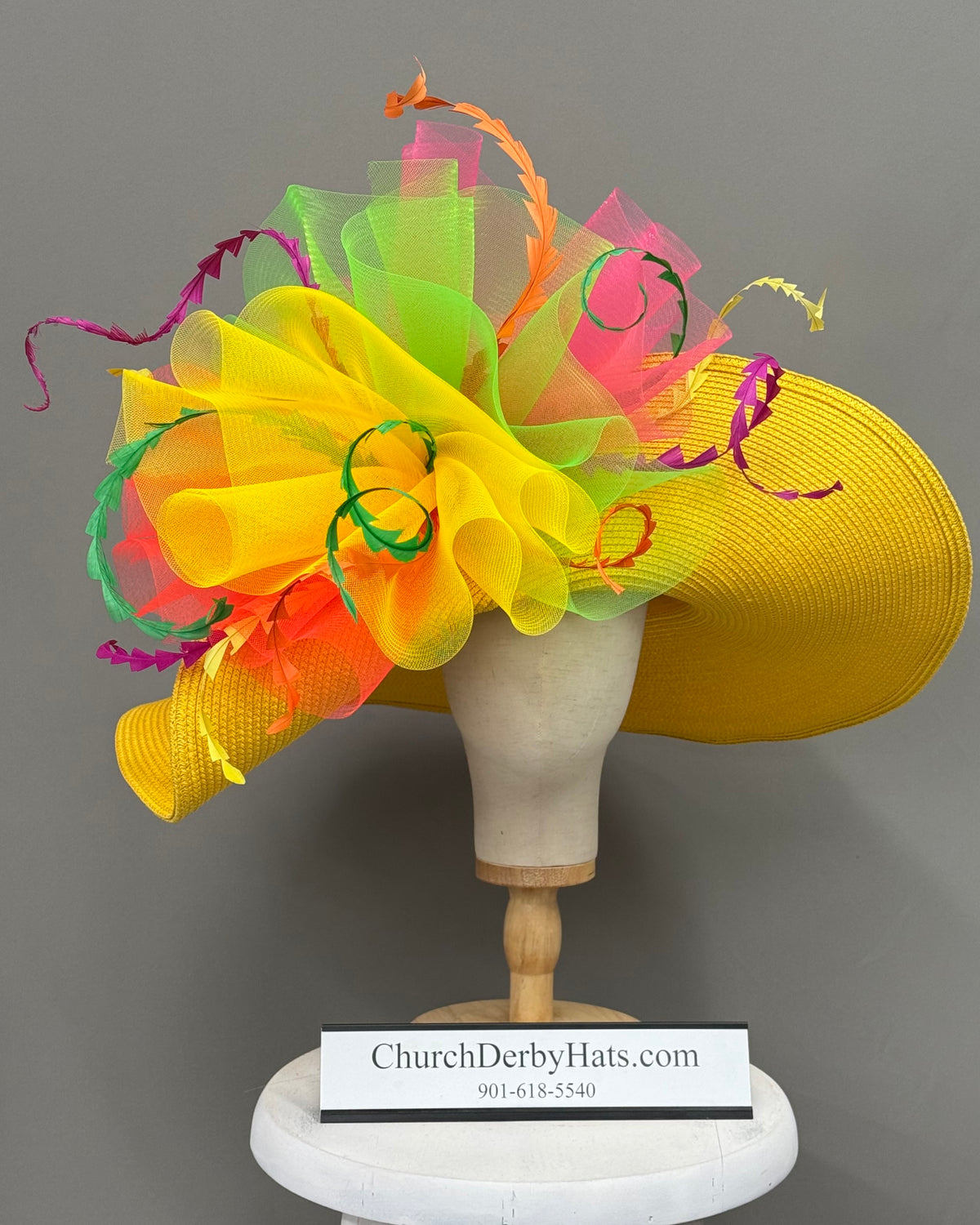 Party Girl - Kentucky Derby Hat - Church Hat