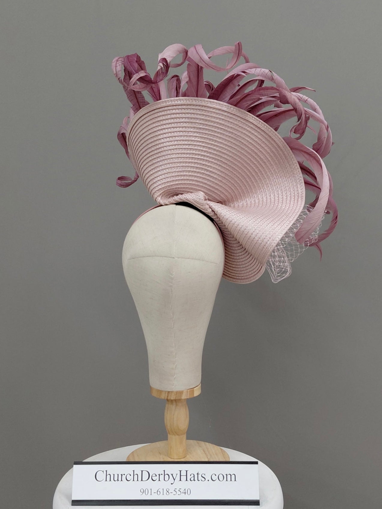 Jessica Fascinator - Church Derby Hat