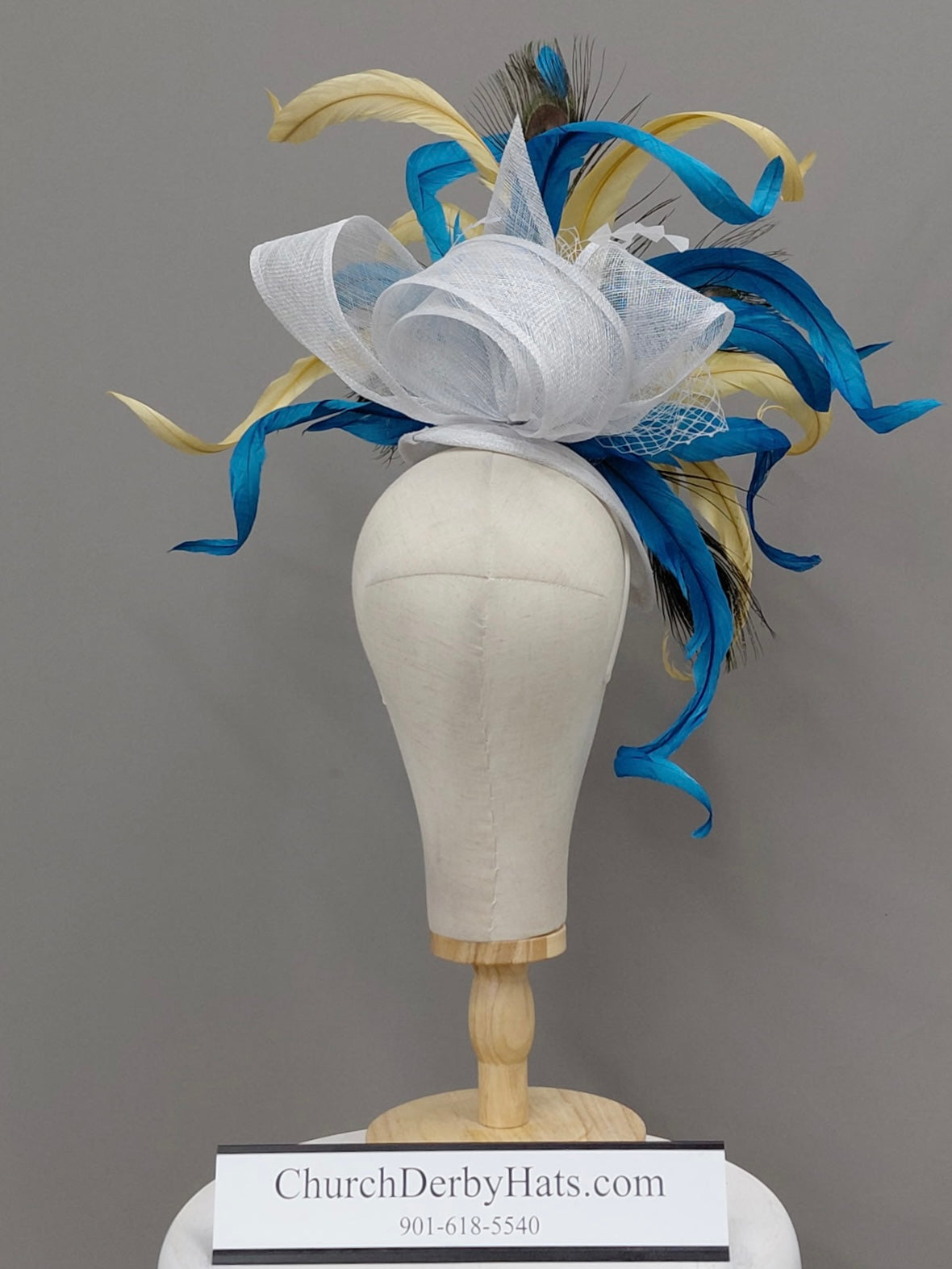 Silvia - Kentucky Derby Fascinator Hat