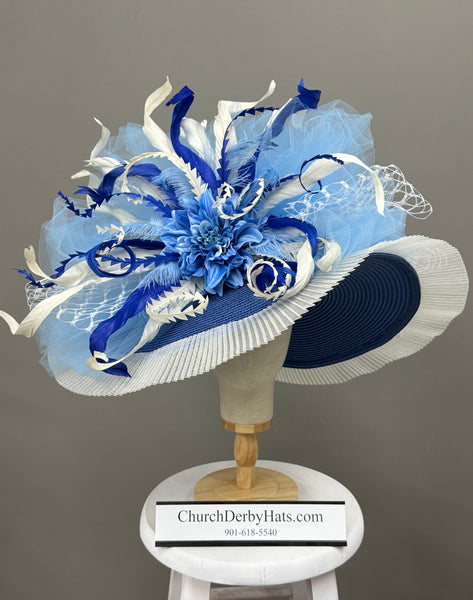 Gorgeous Blue White