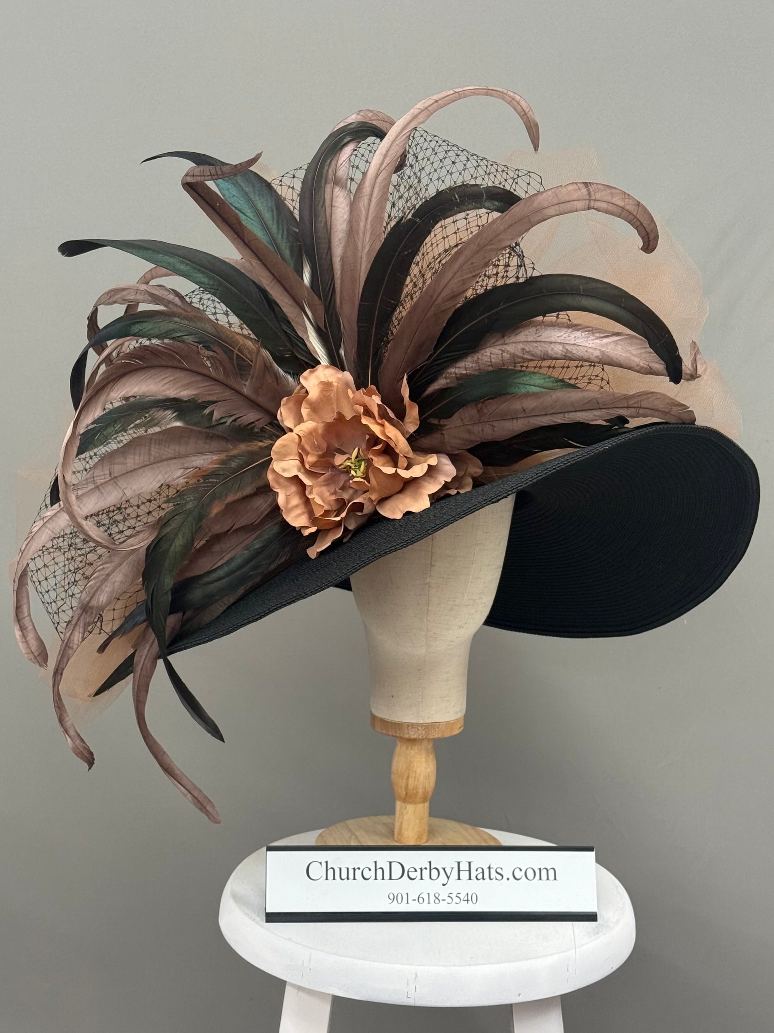 Henna - Church Derby Hat