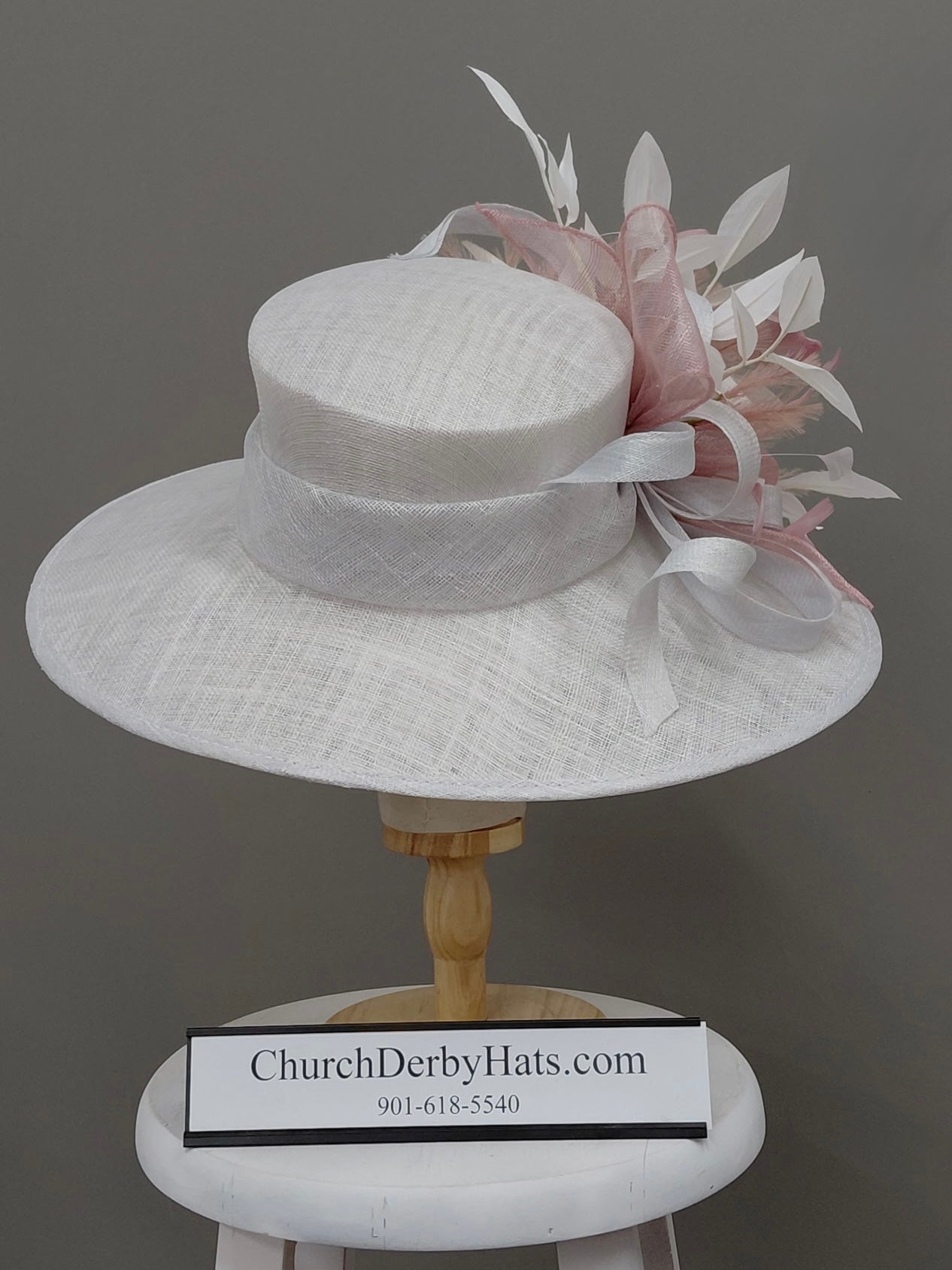 Blush Couture - Church Derby Hat
