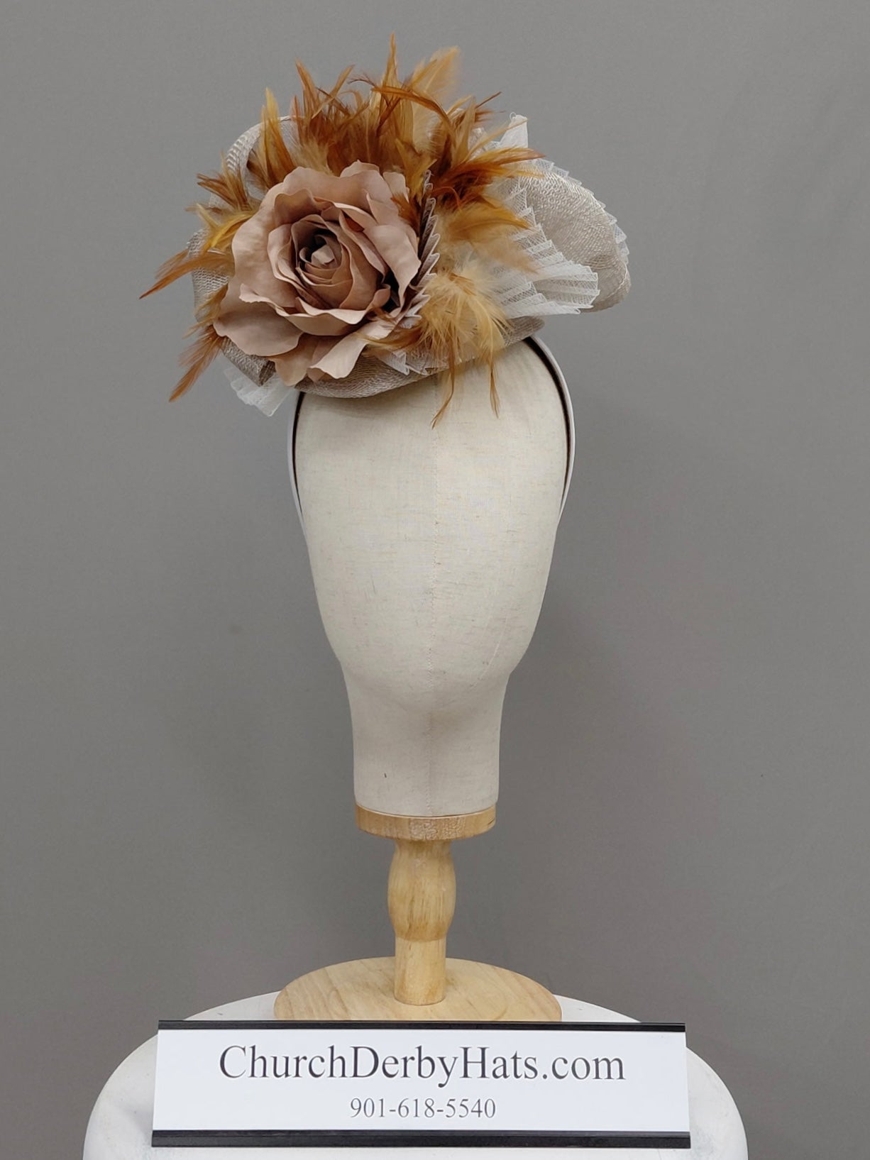 Mystique Fascinator - Kentucky Derby Hat