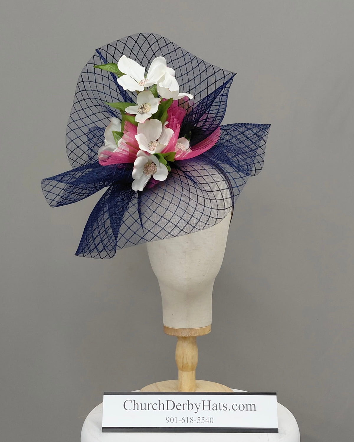 Samantha Fascinator on Headband