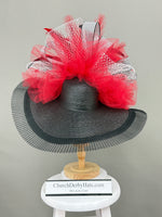 Classic Derby Red Black Silver