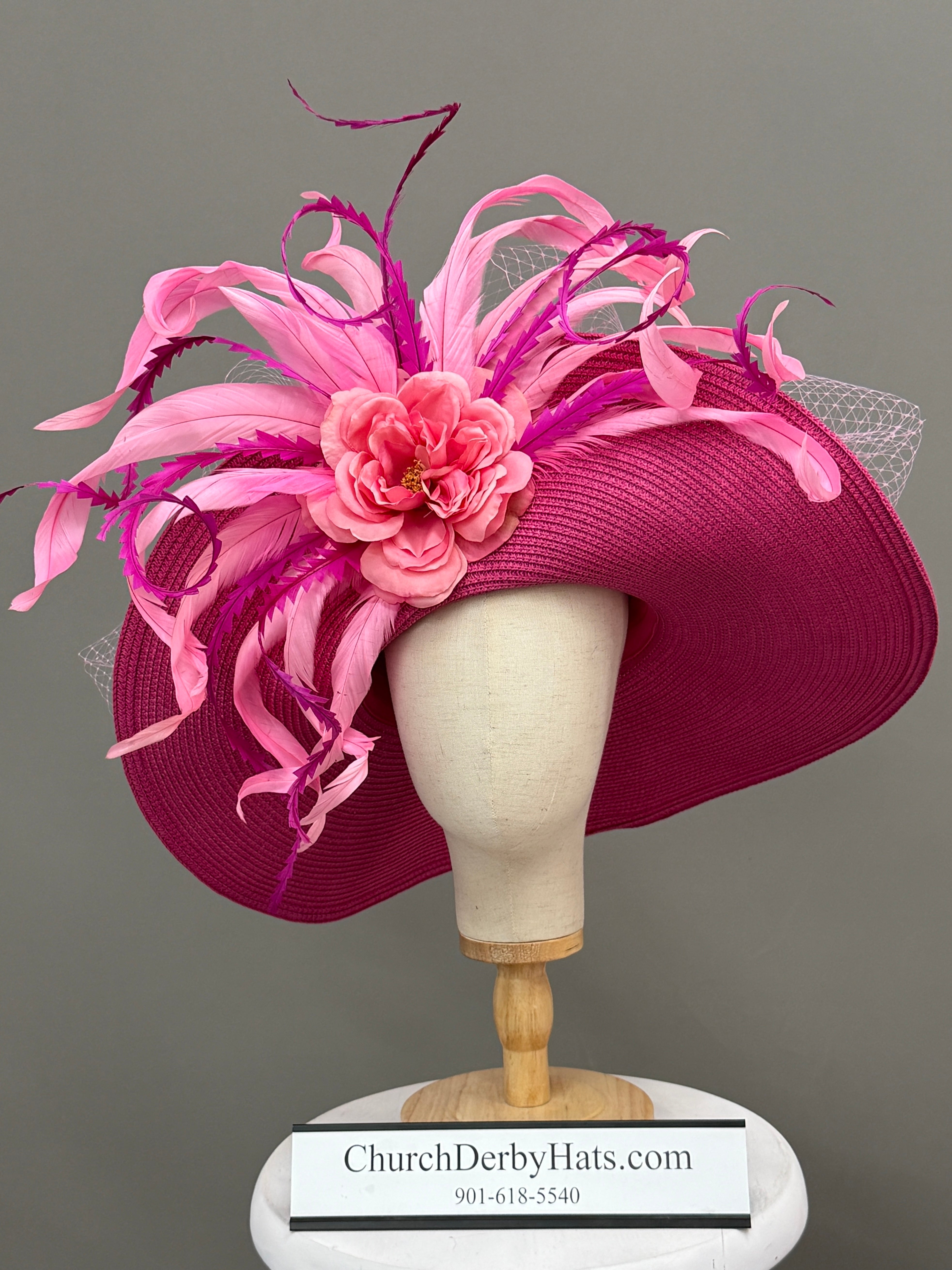 Kiera Pink - Kentucky Derby Hat