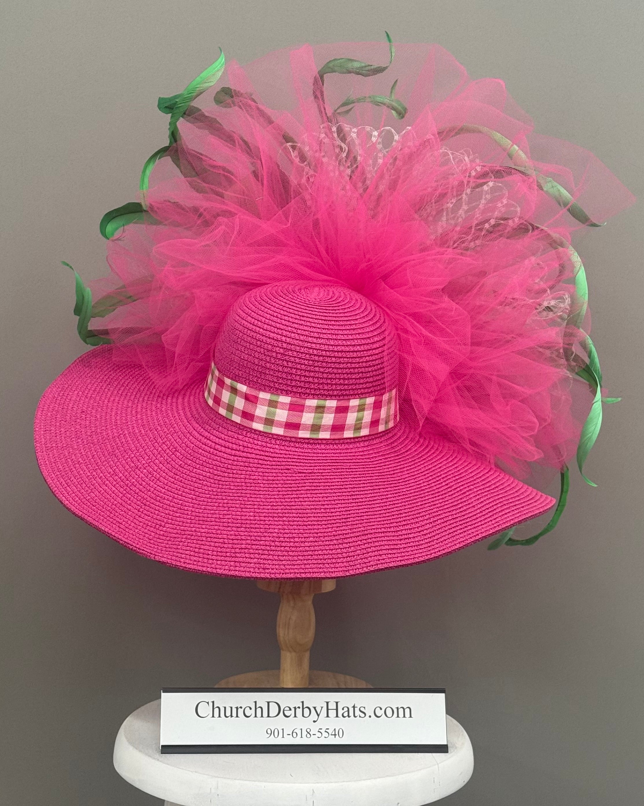 Lilybet - Kentucky Derby Hat - Church Hat