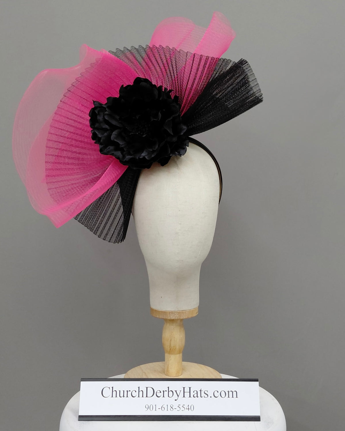 Ginger - Kentucky Derby Hat - Fascinator on Headband