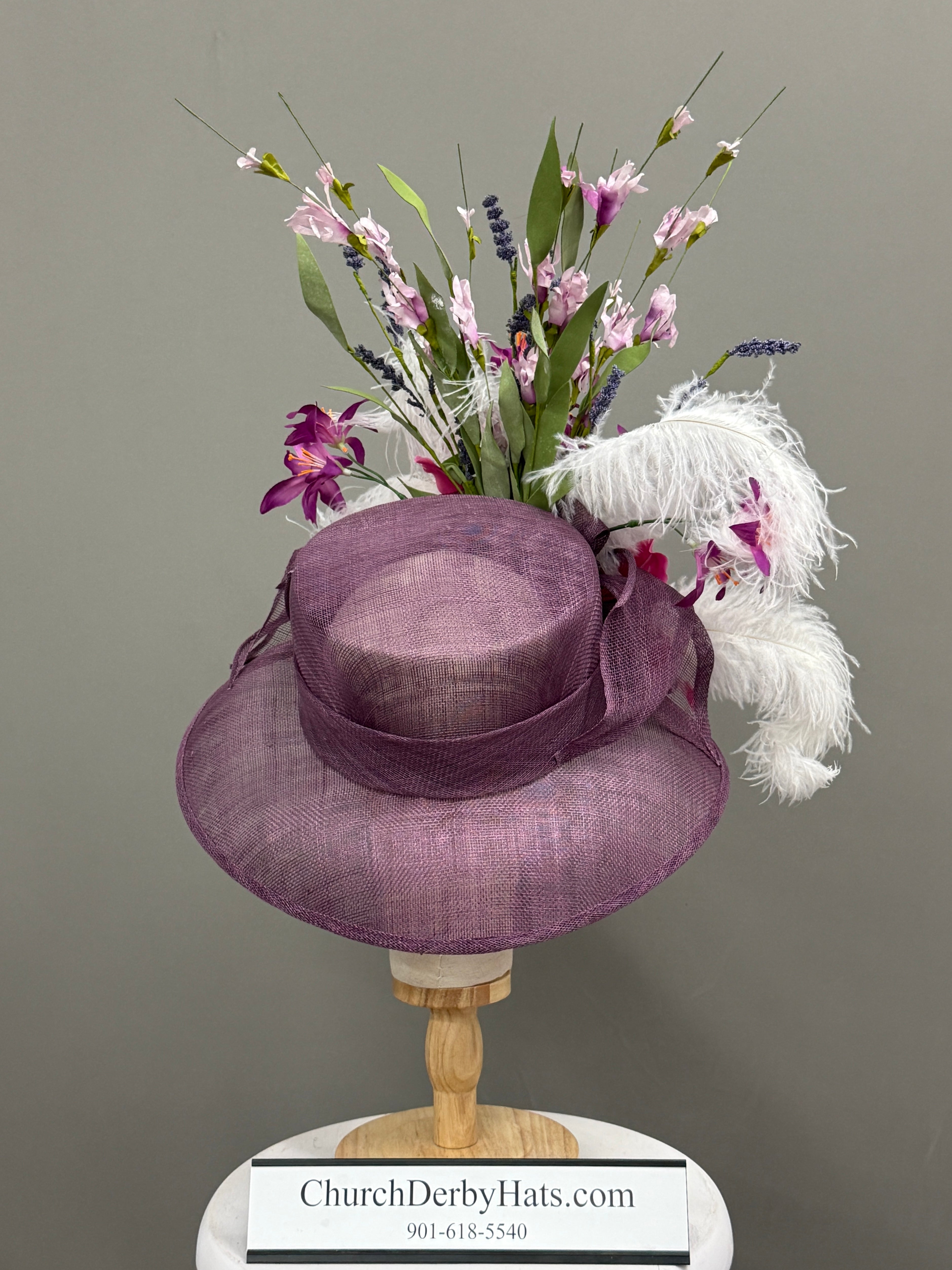 Lavinia Lavender - Kentucky Derby Hat