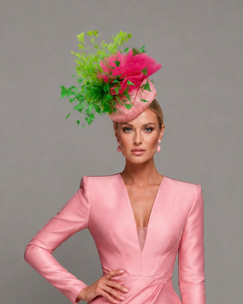 Martha Fascinator on Stretch-cord