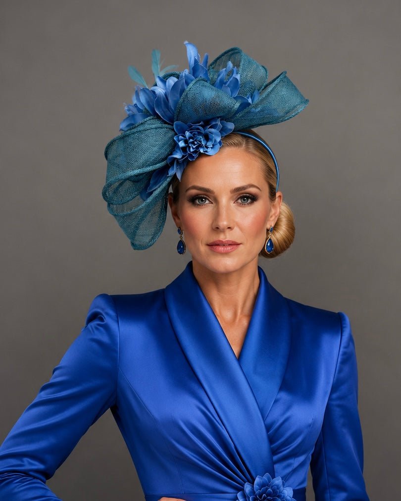 Coco by Vance - Fascinator on Headband - Kentucky Derby Hat - Church Hat