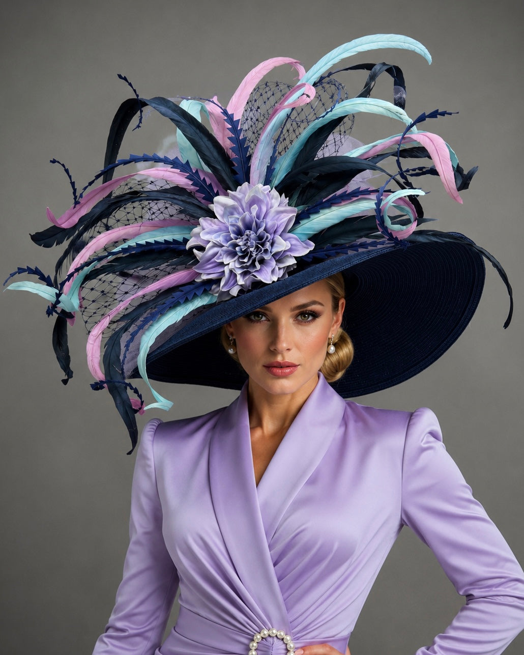 Kara Lavender - Kentucky Derby Hat