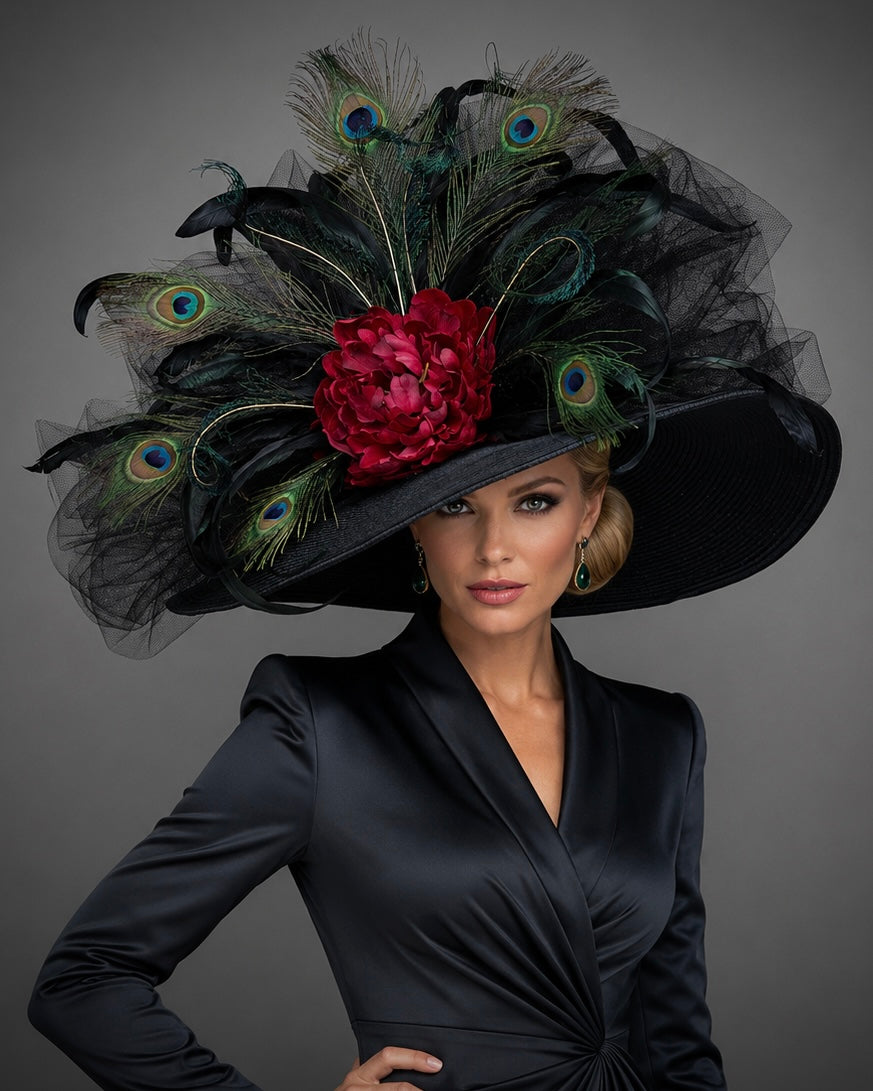 Check Mate - Kentucky Derby Hat - Church Hat