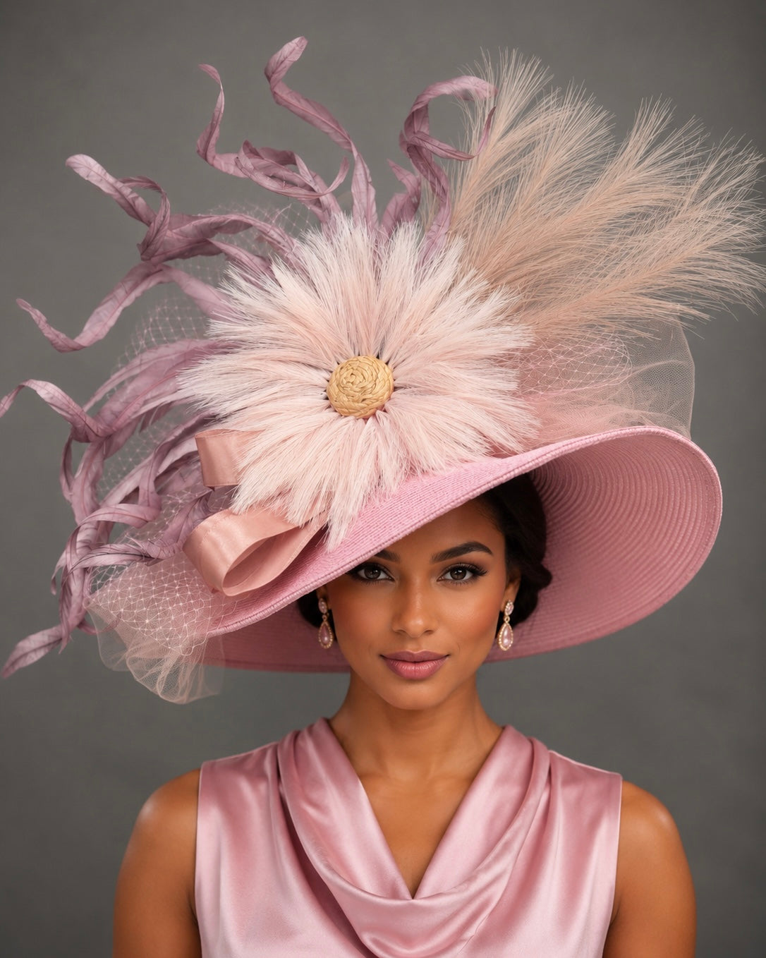 Balissa Pink - Kentucky Derby Hat
