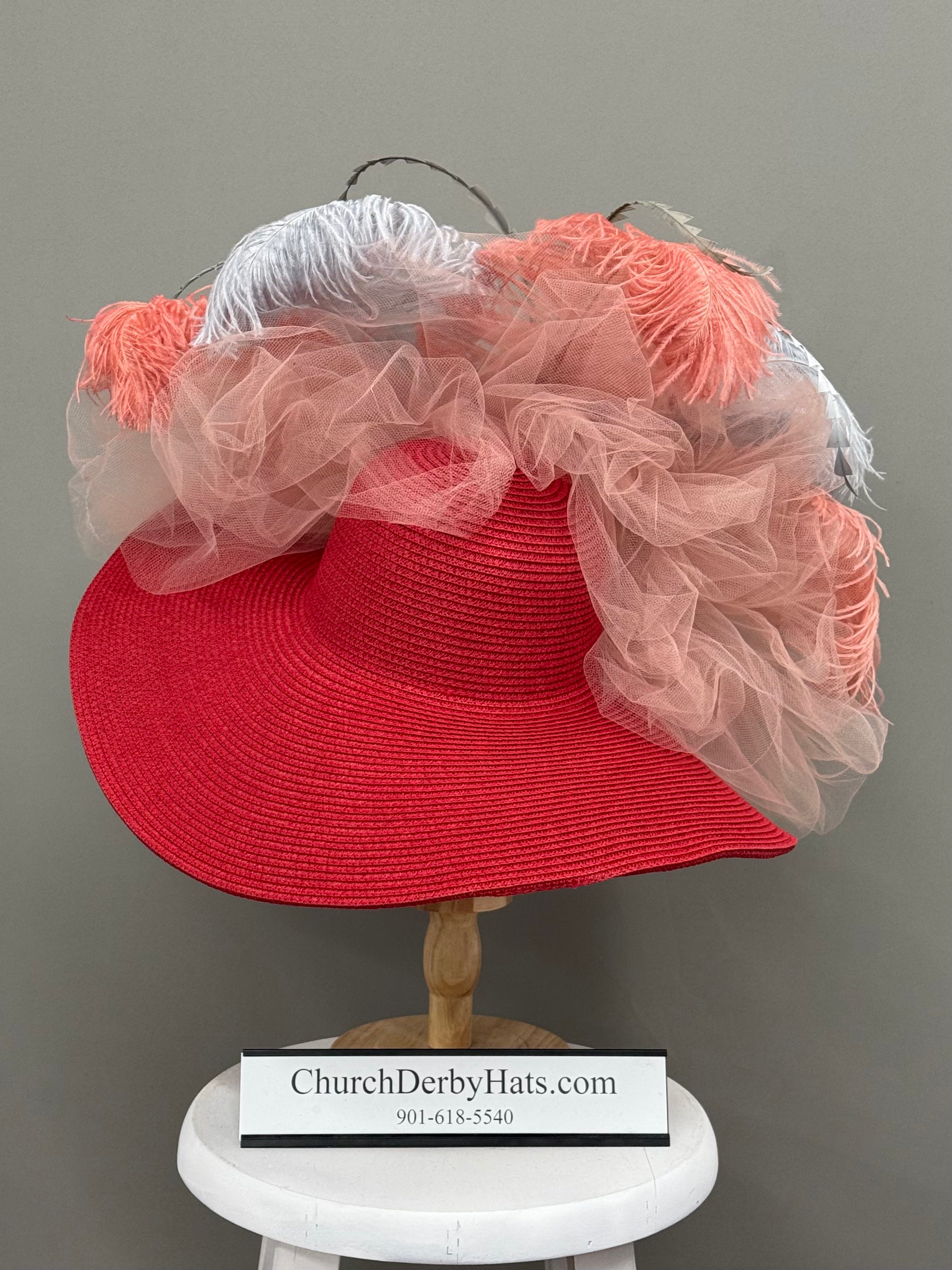 Rose - Kentucky Derby Hat