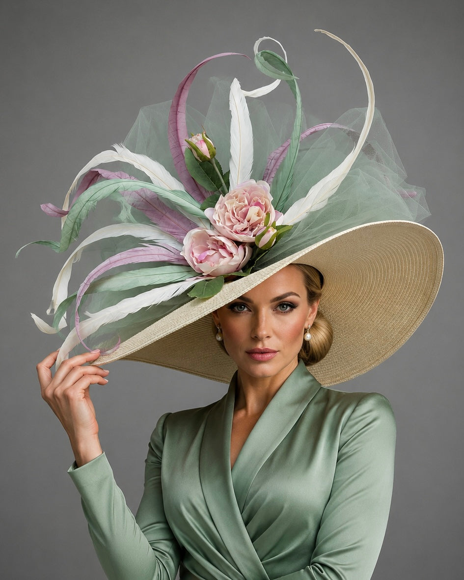 Carmel Garden - Church Derby Hat