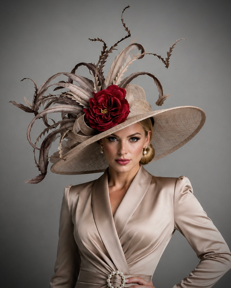 Stephanie - Church Derby Hat