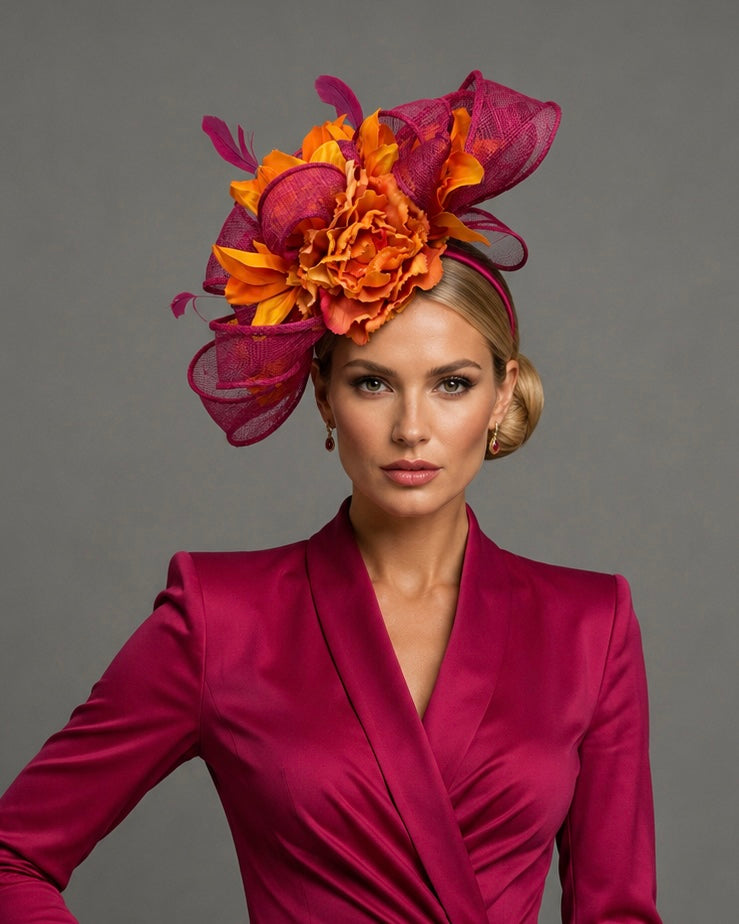 Risa by Vance - Fascinator on Headband