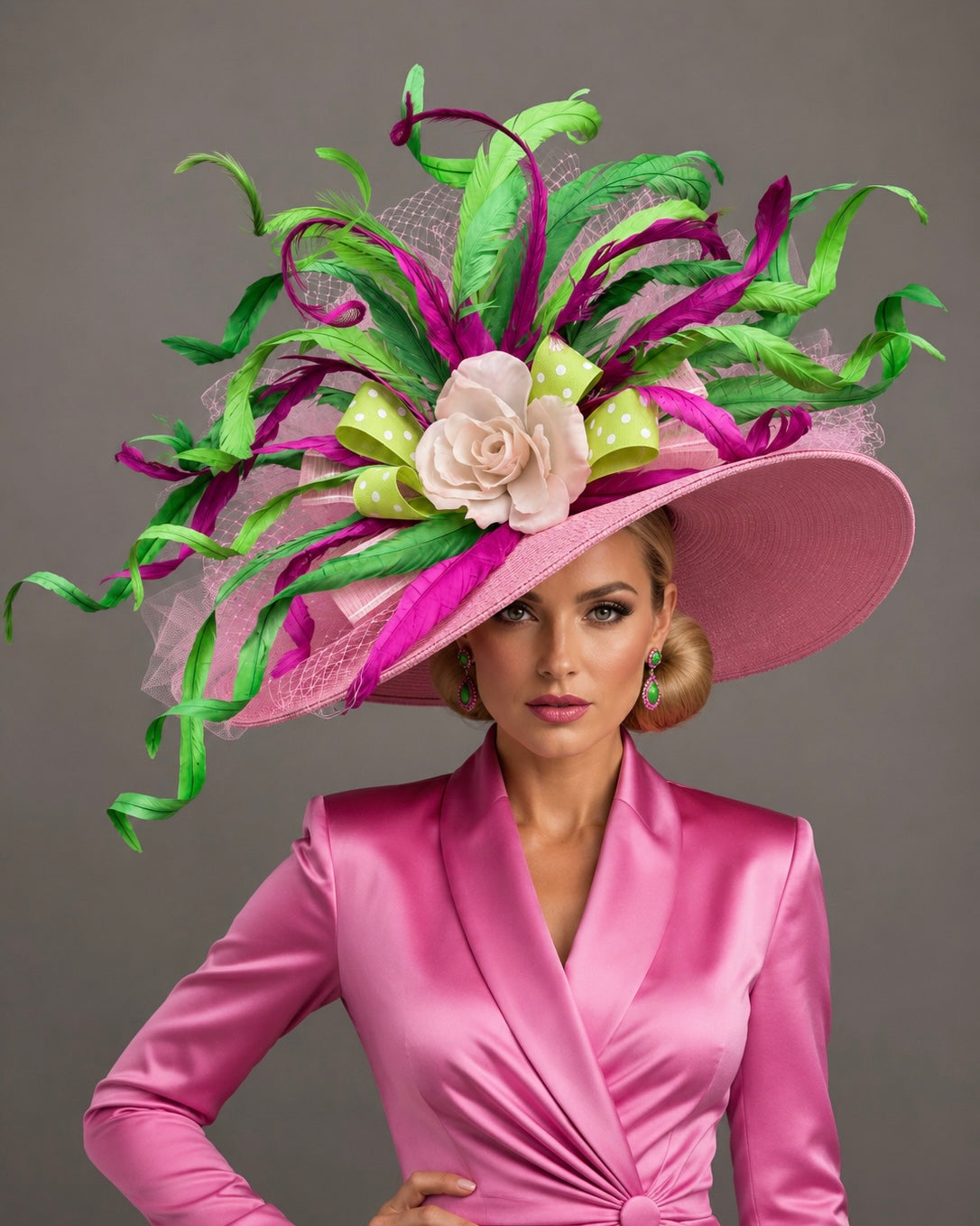 Tuscany - Kentucky Derby Hat - Church Hat