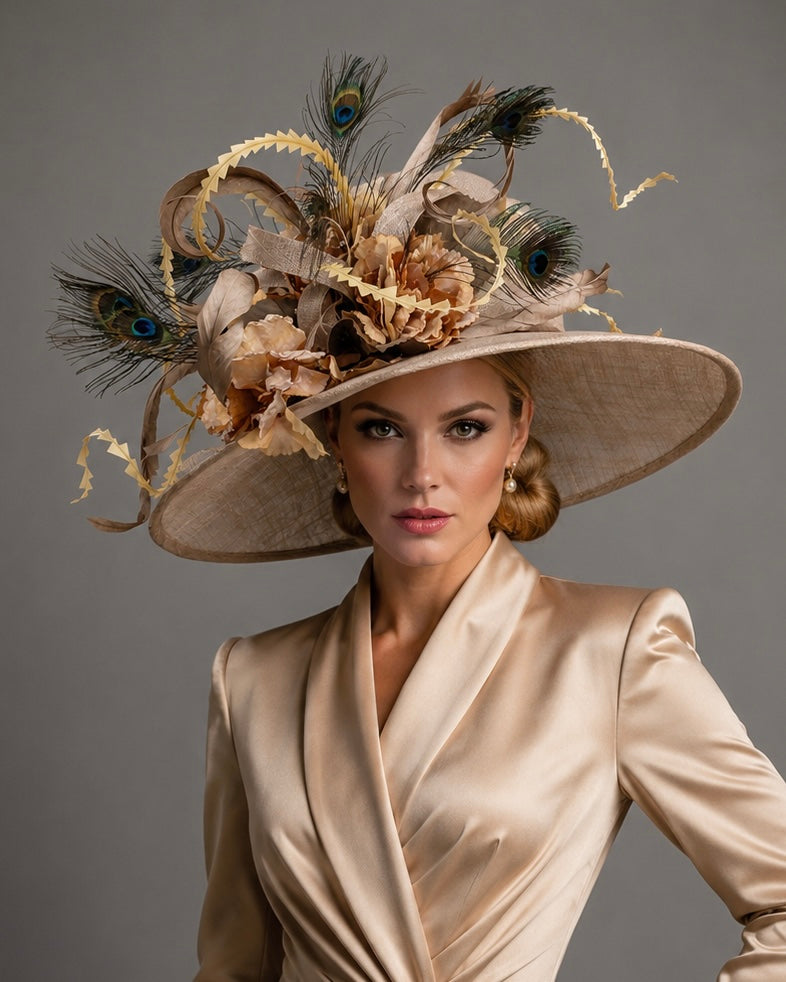 Dallas - Sinamay Couture Millinery Hat