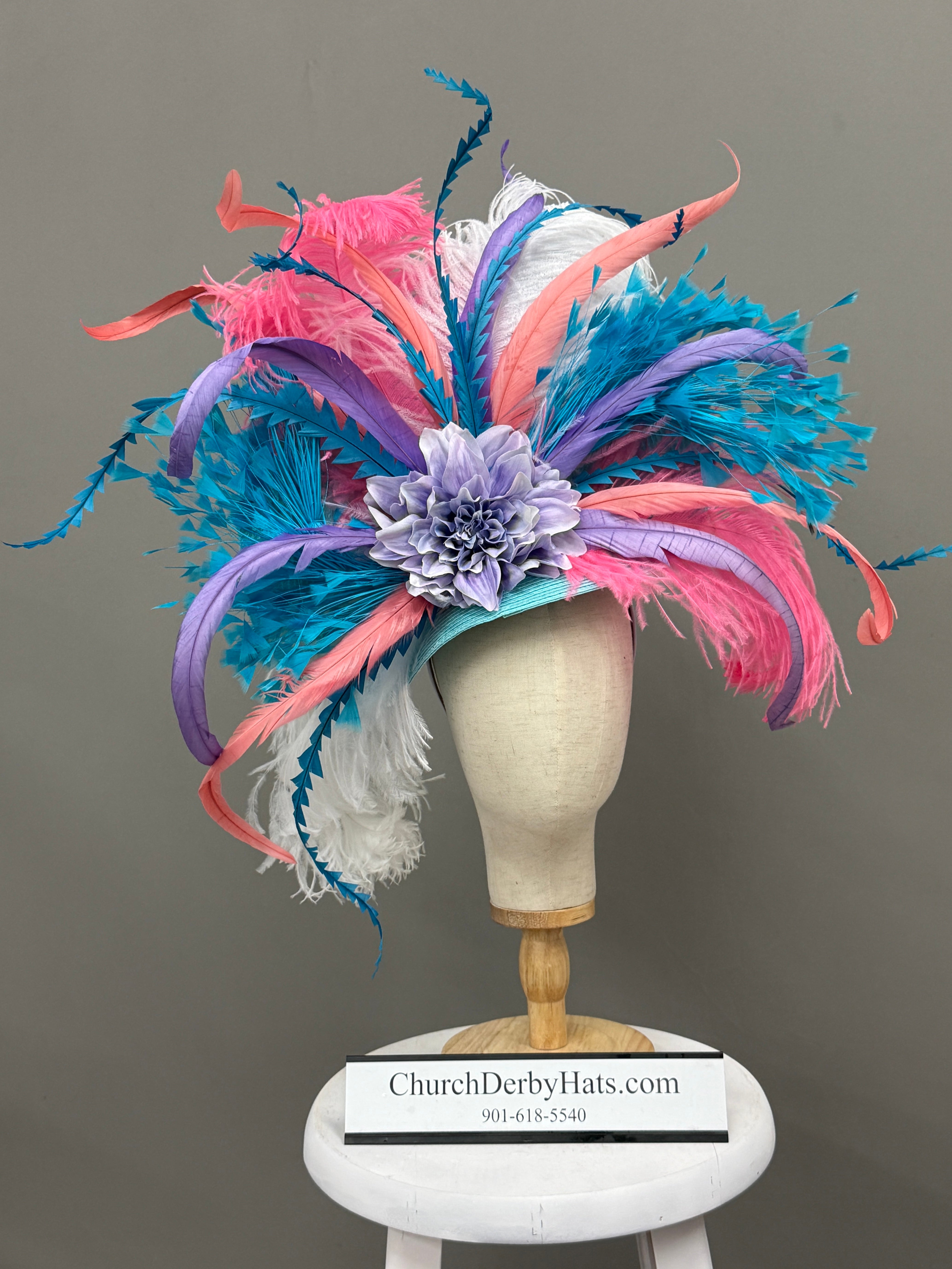 Kristine Fascinator - Kentucky Derby Hat