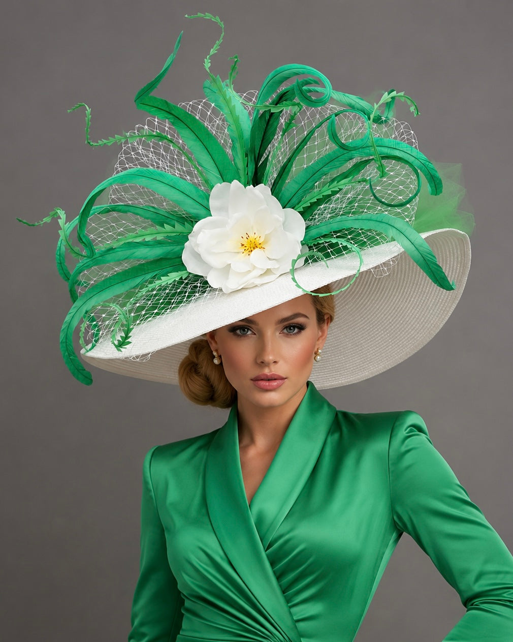 Serena Green - Kentucky Derby Hat