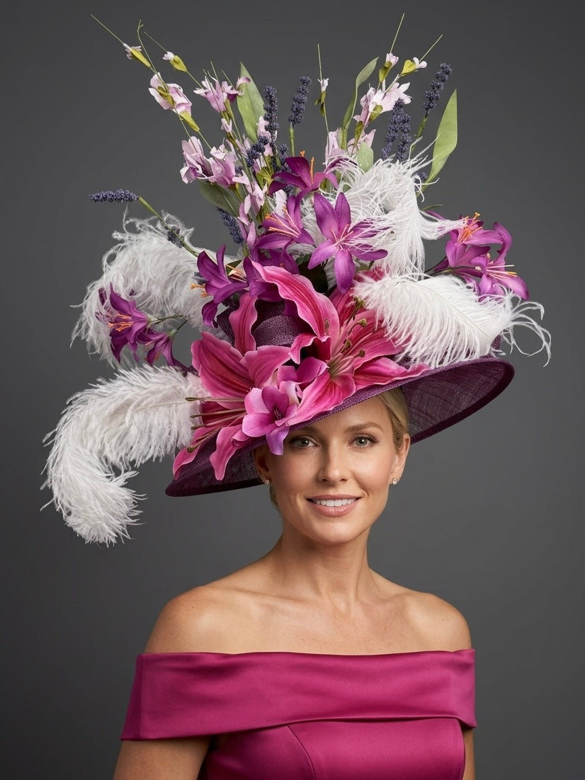 Lavinia Lavender - Kentucky Derby Hat