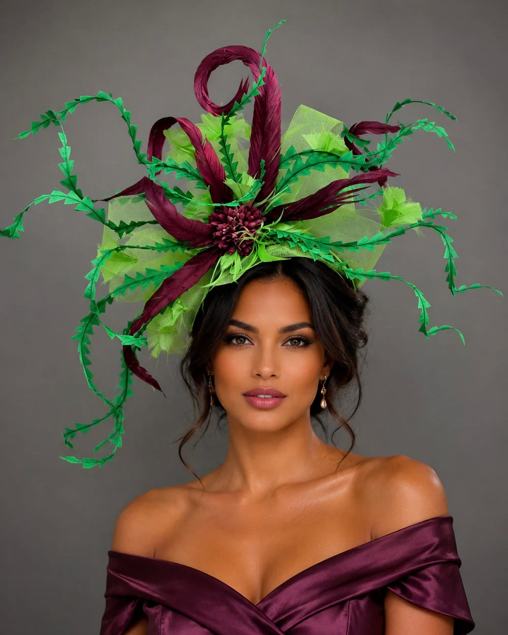 Laroo Fascinator - Church Derby Hats