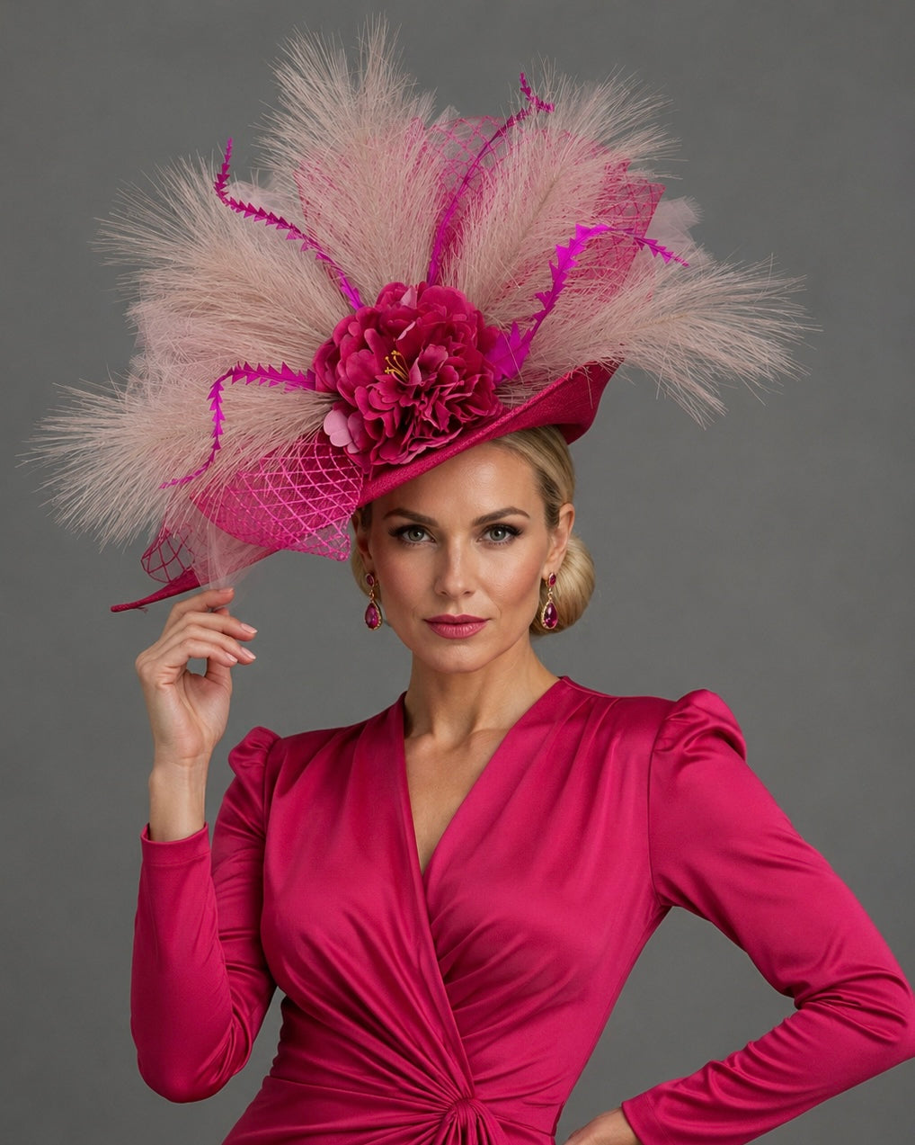 Texie - Kentucky Derby Fascinator on Headband