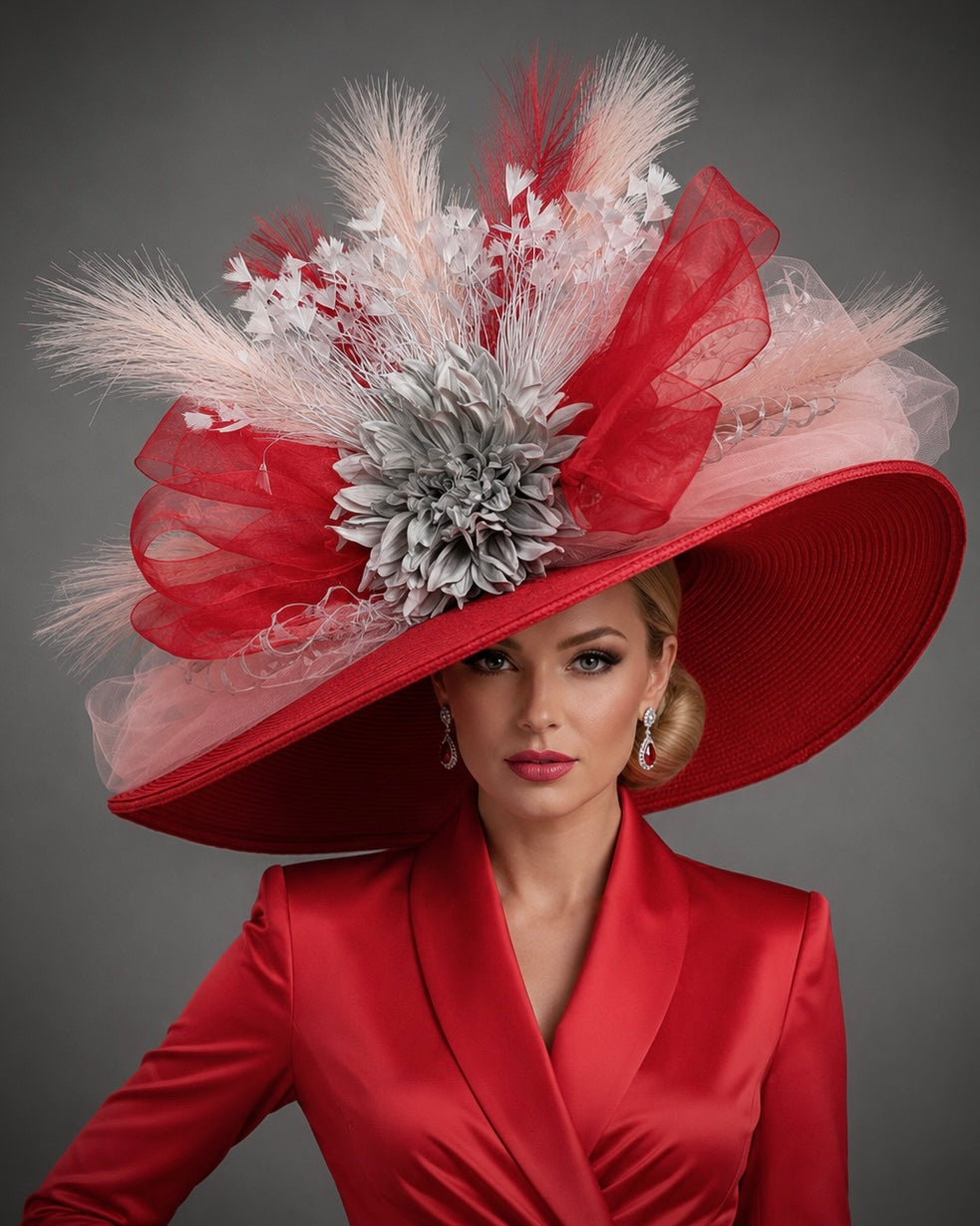 Power Hat - Kentucky Derby Hat - Church Hat