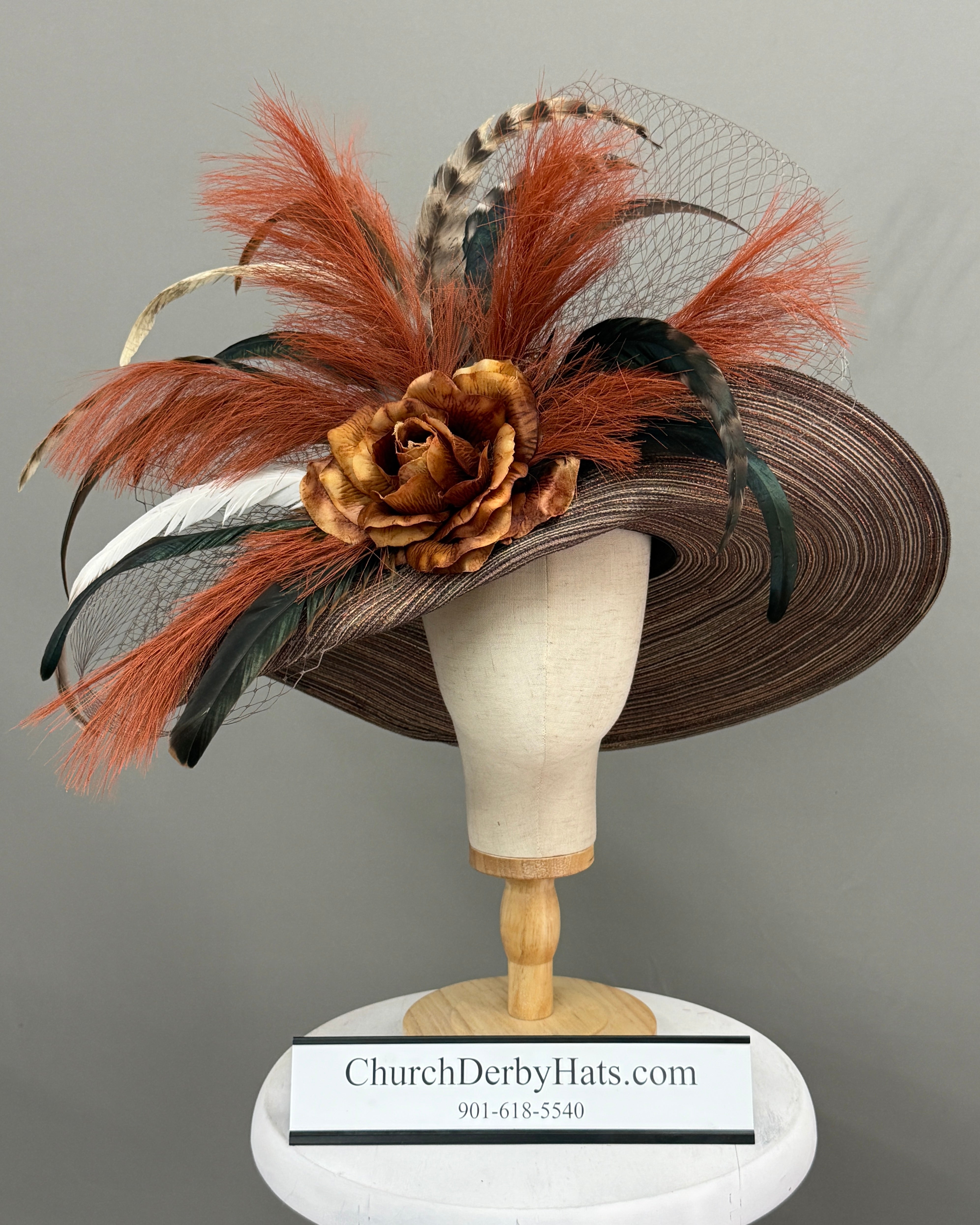Bronze - Church Derby Hat