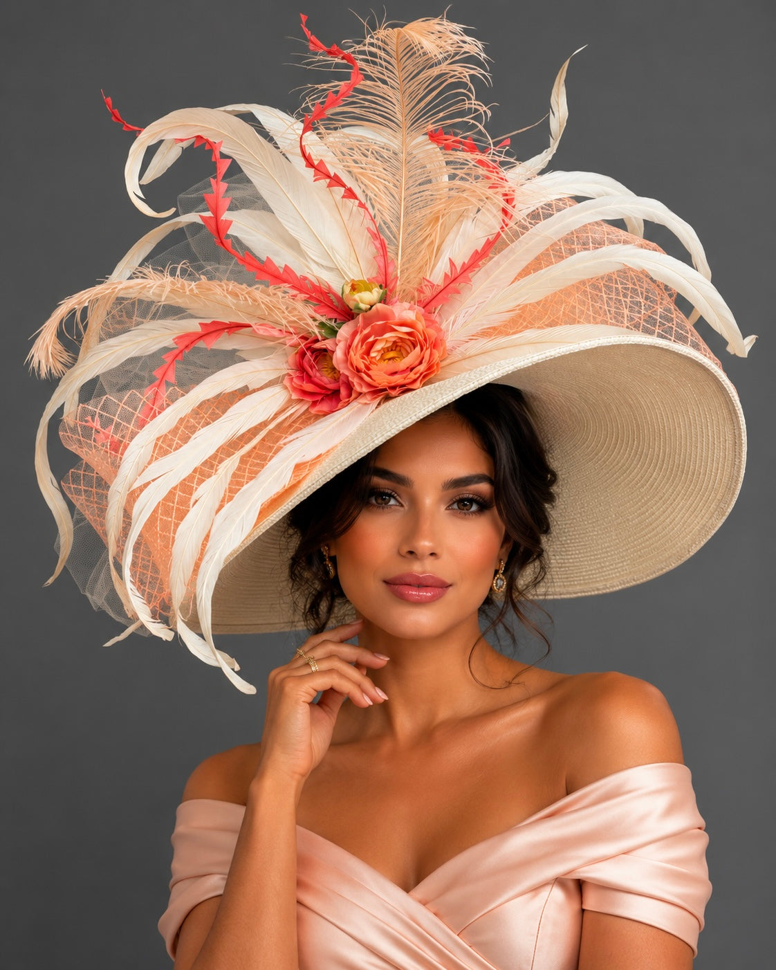 Meghan - Church Derby Hat
