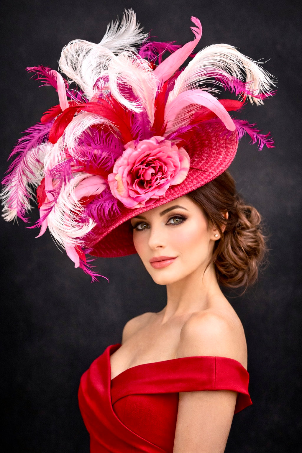 Caliente Fascinator - Kentucky Derby Hat