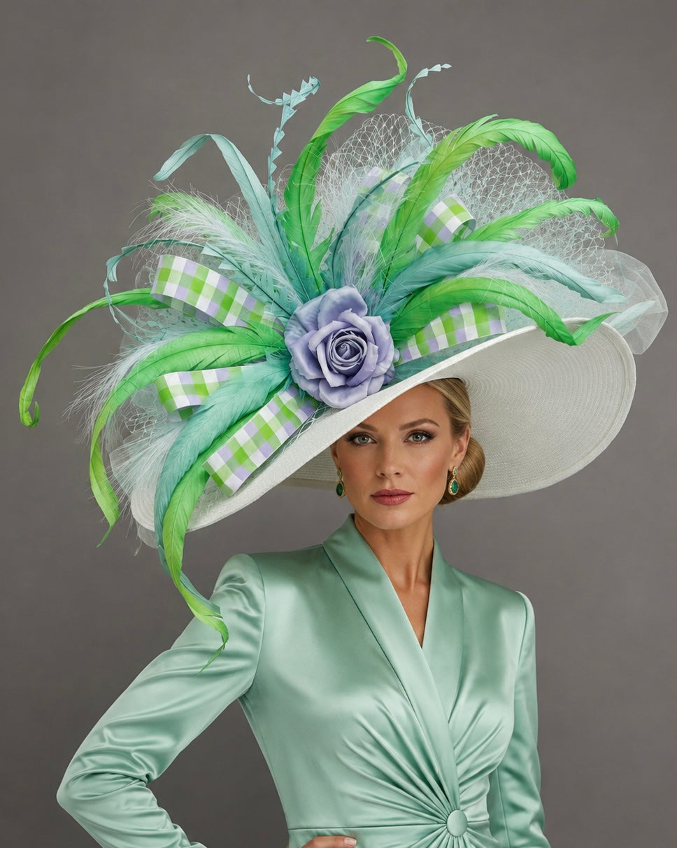 World Cup - Kentucky Derby Hat - Church Hat