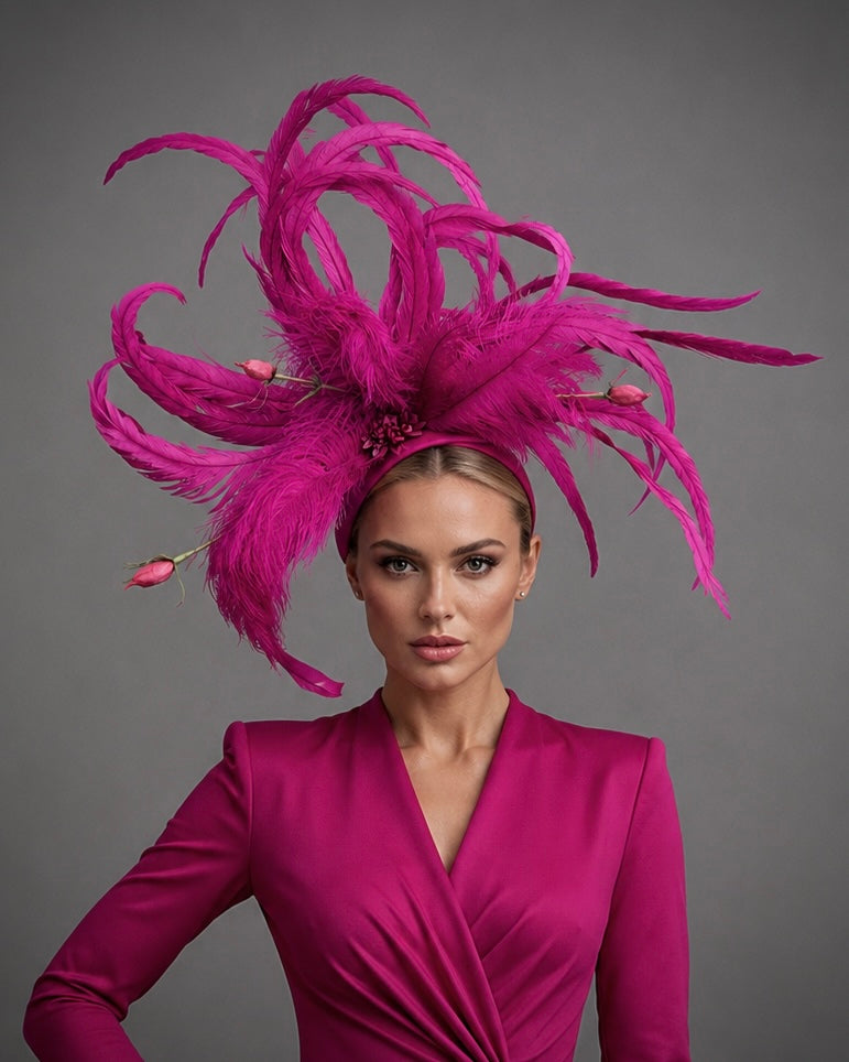 Taylor by Vance - Couture Millinery Fascinator Hat