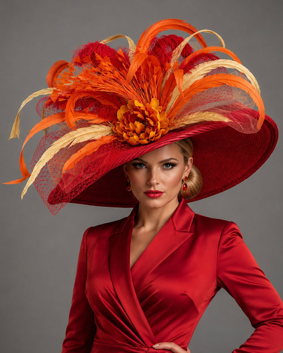 Just Like Fire - Church Derby Hat