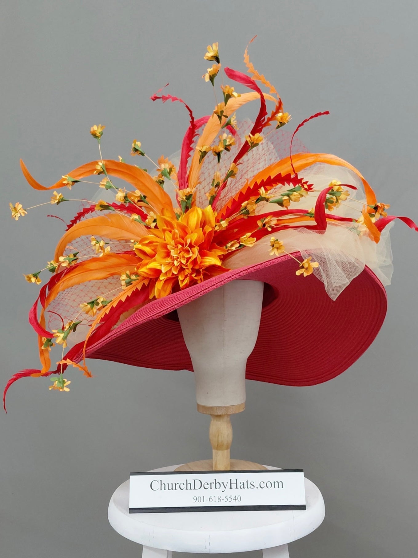 Sunrise - Kentucky Derby Hat