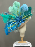 Blue Diamond Fascinator