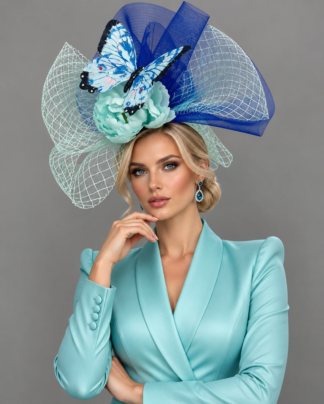 Return to Tiffany - Fascinator on Headband