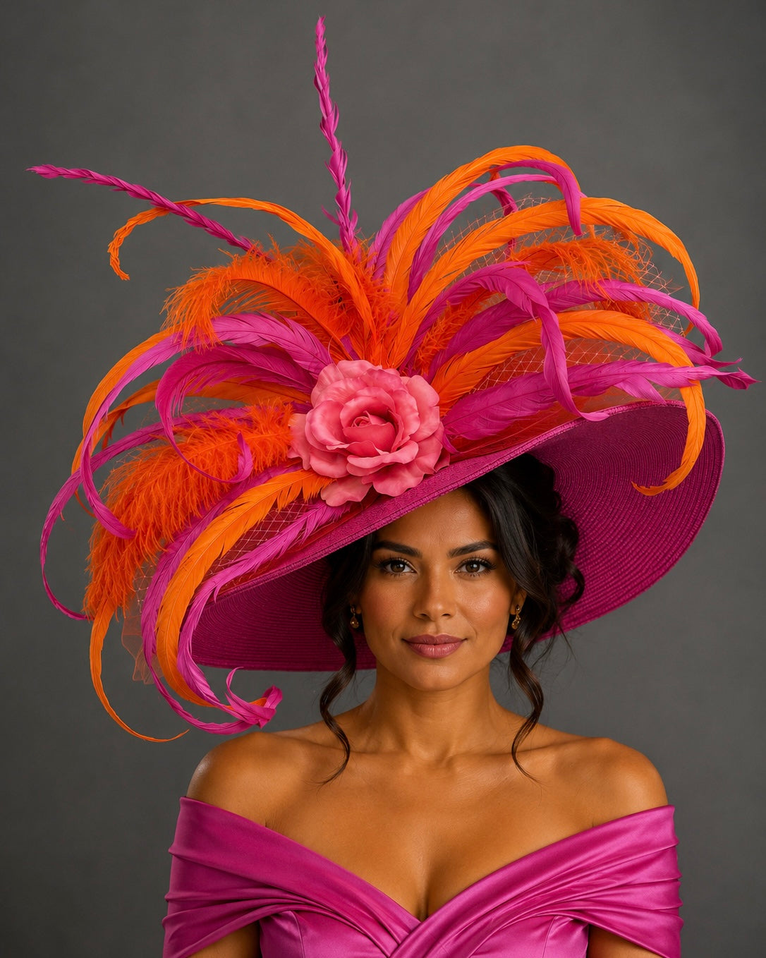 Rebecca Fuchsia Orange