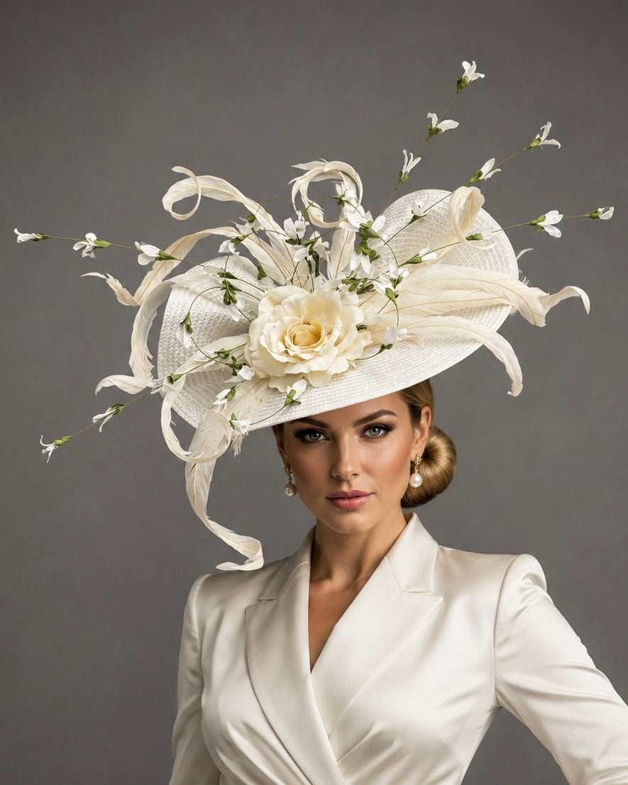 Crystal - Wedding Fascinator
