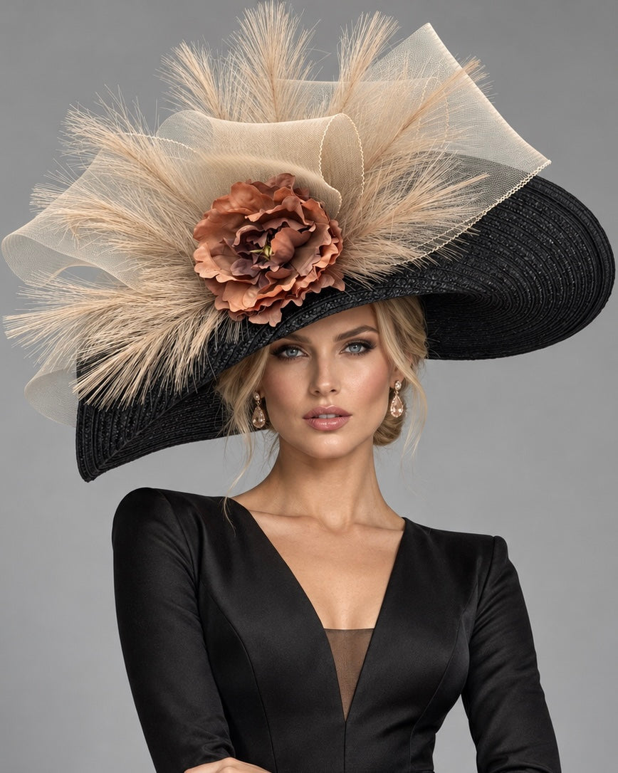 Christina - Kentucky Derby Hat - Church Hat