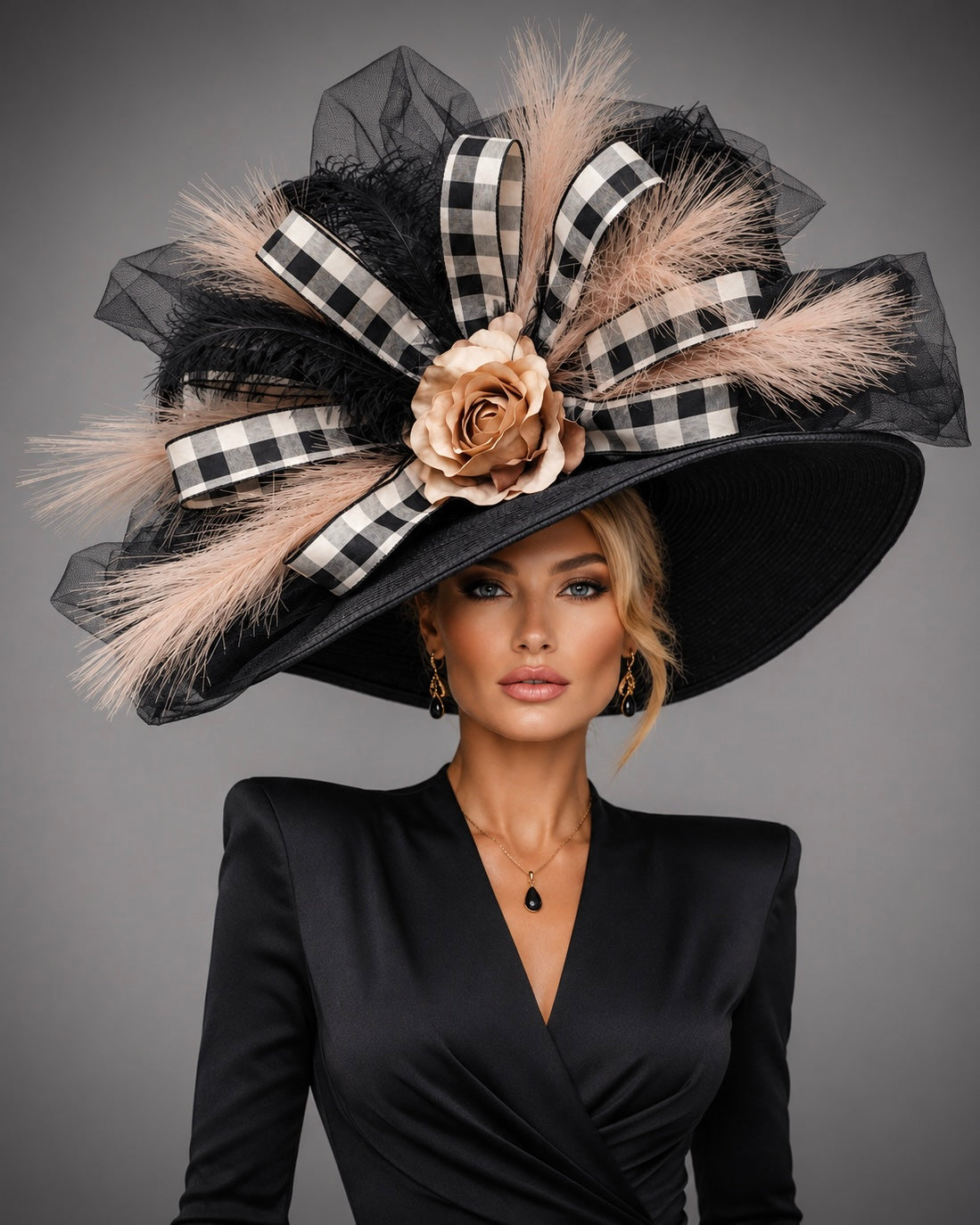 Monroe - Kentucky Derby Hat - Church Hat