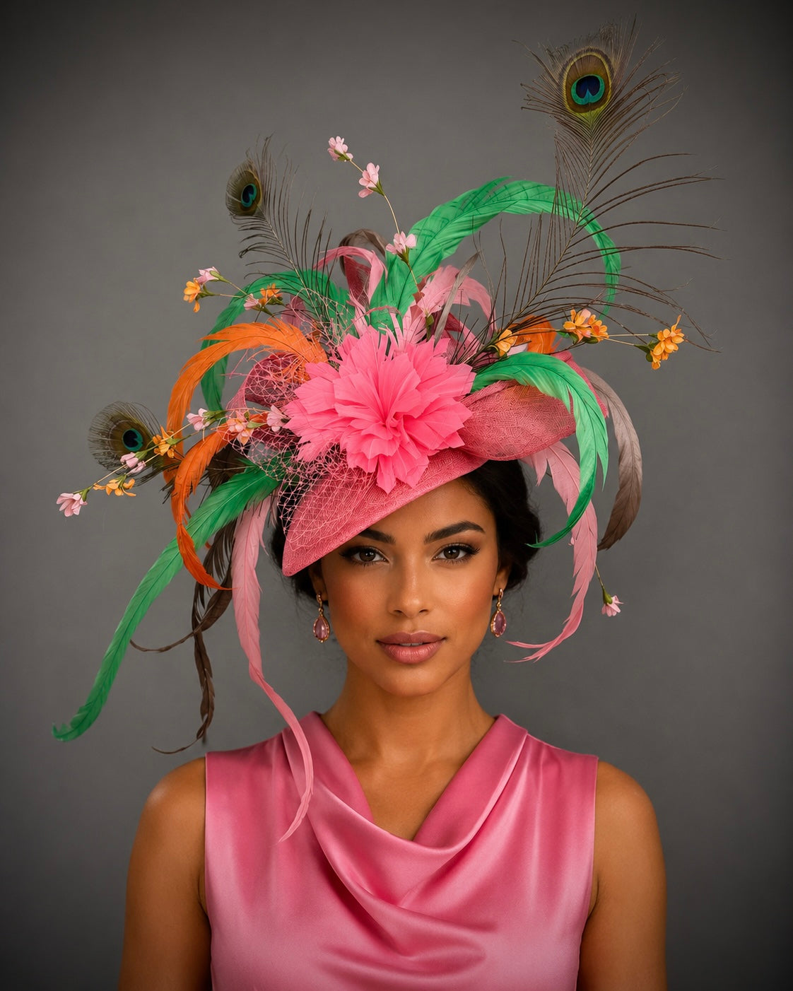 Persephone by Vance - Kentucky Derby Hat - Church Hat - Fascinator on Headband