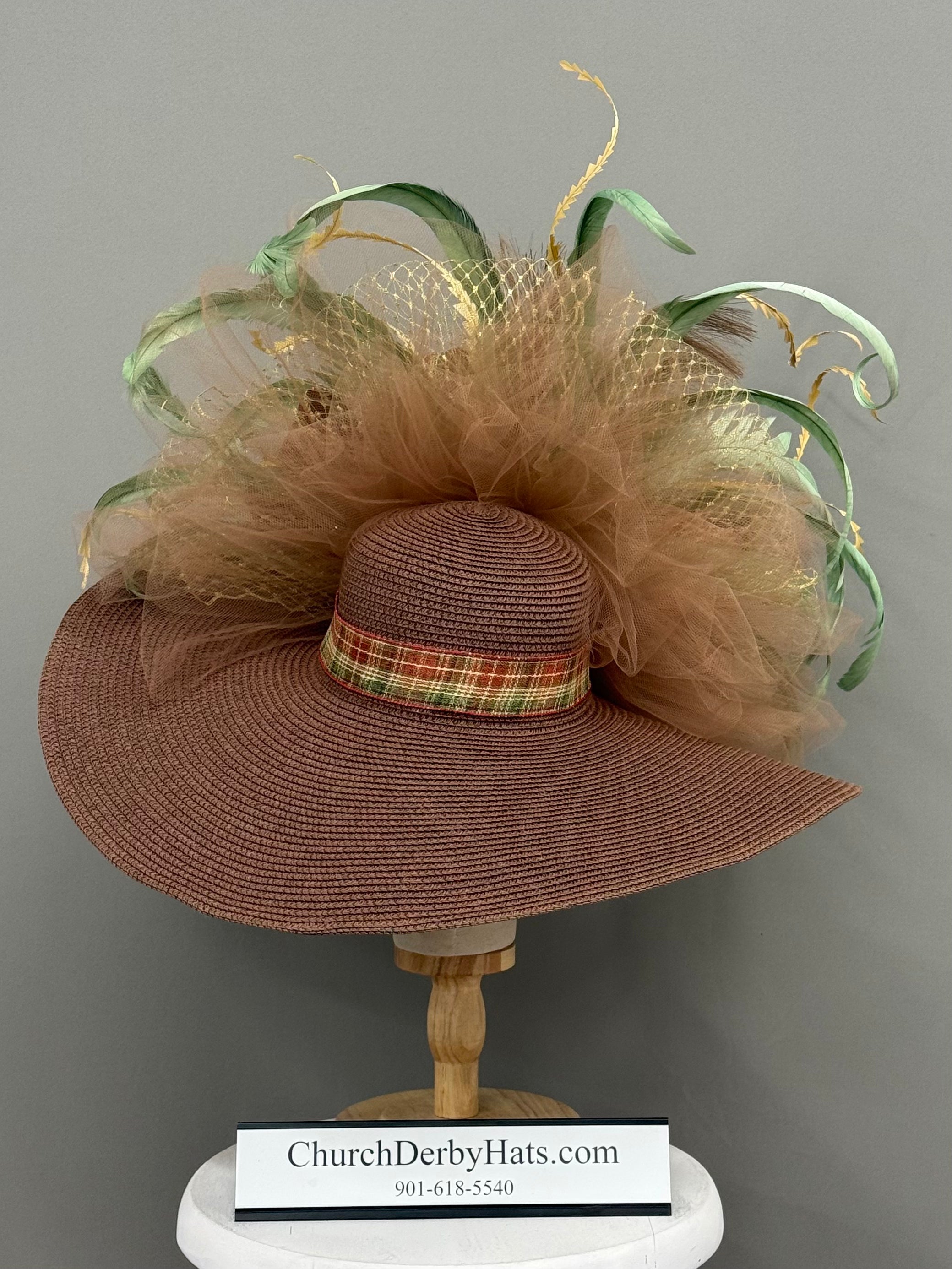 Magnificent - Church Derby Hat