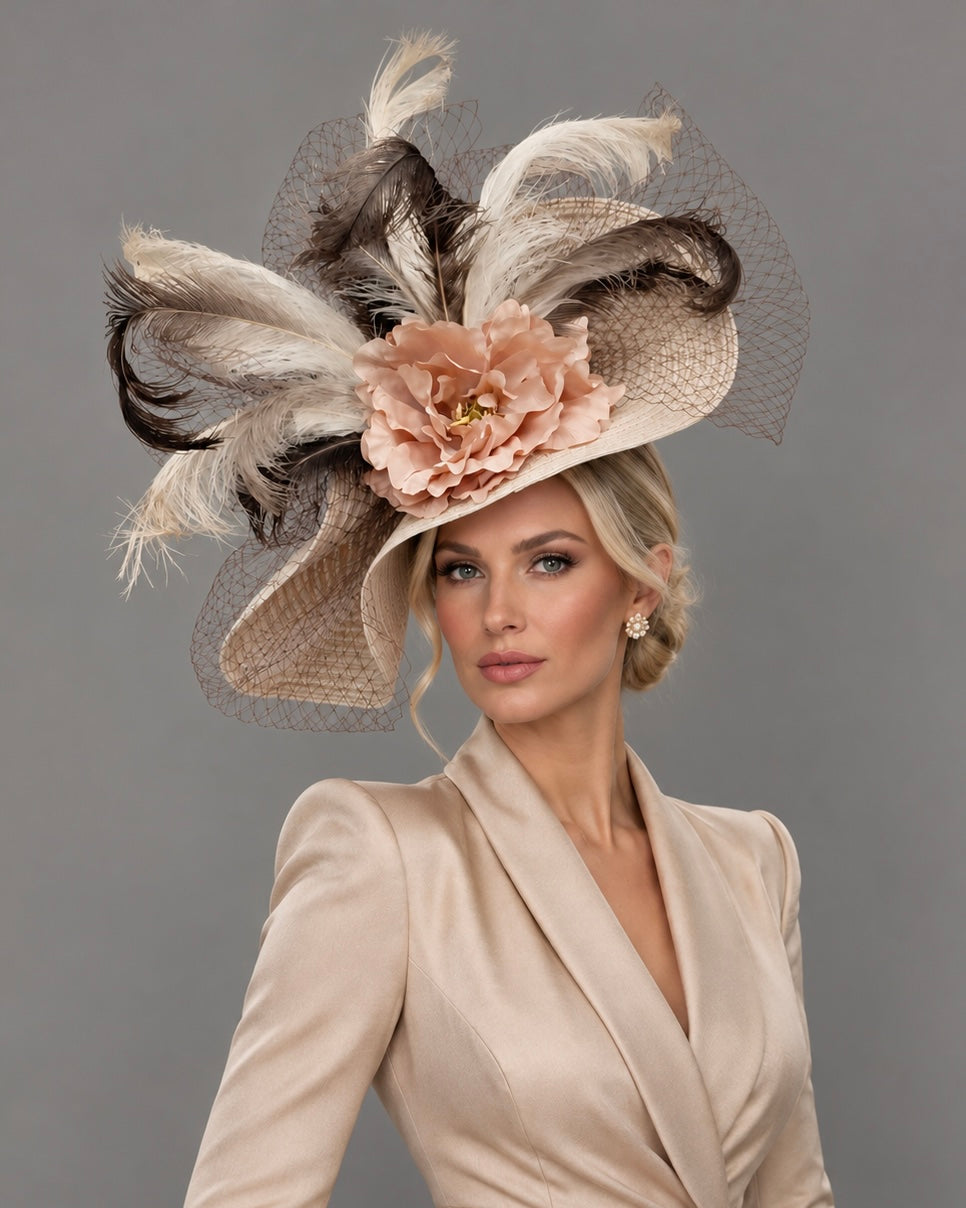 Pamela - Fascinator on Headband