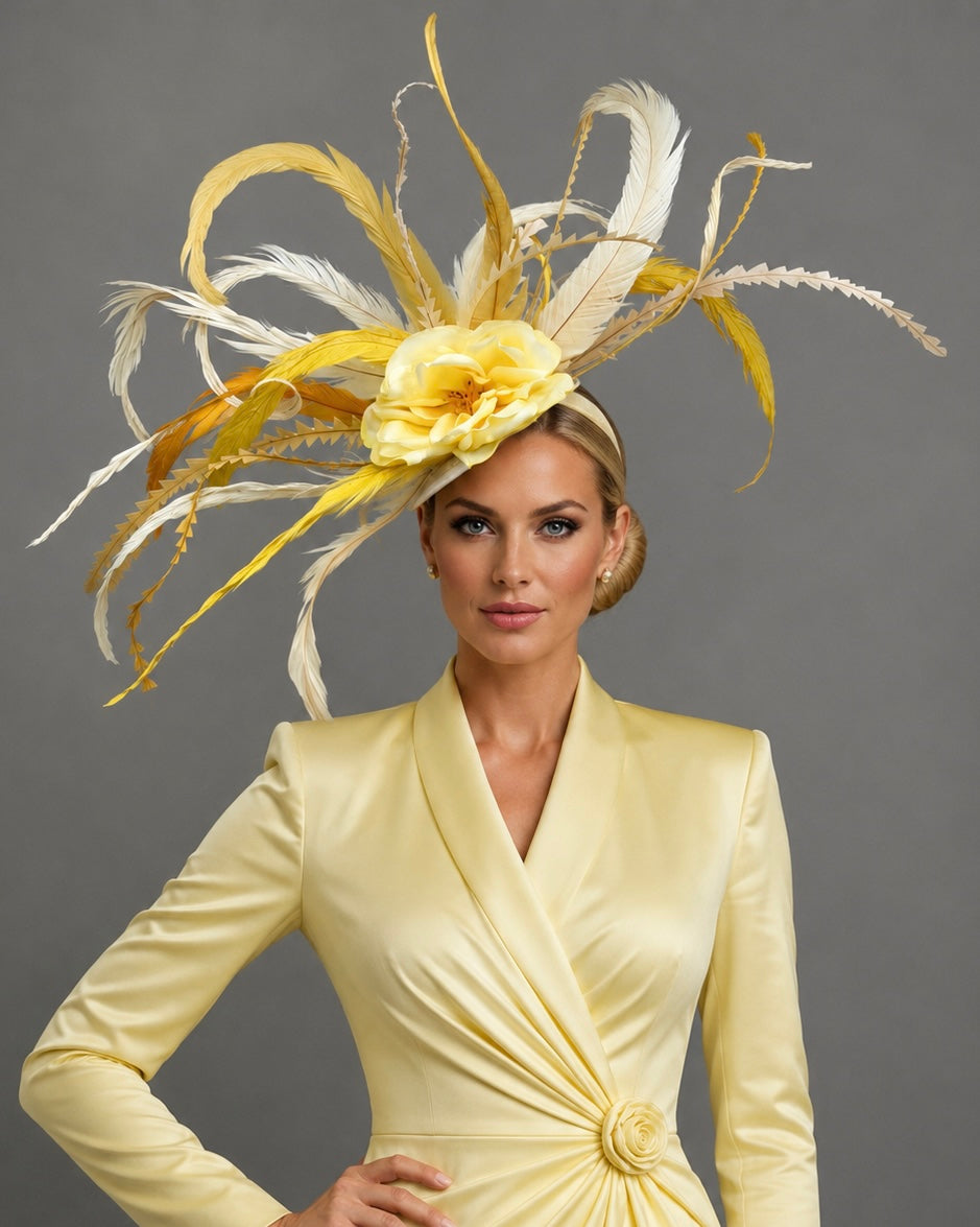 Eclectic Fascinator by Vance - Kentucky Derby Hat