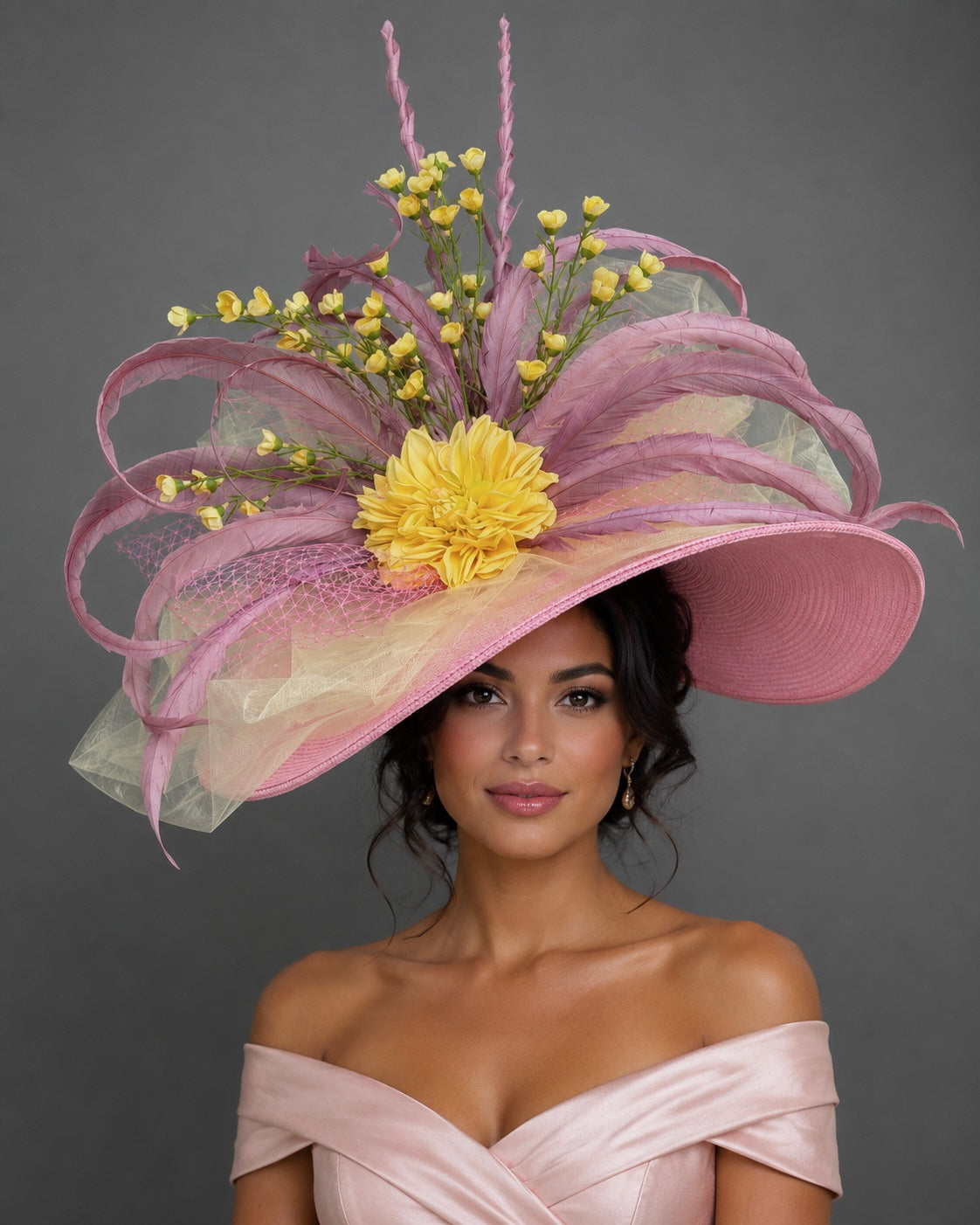 Elegant Garden Party Hat