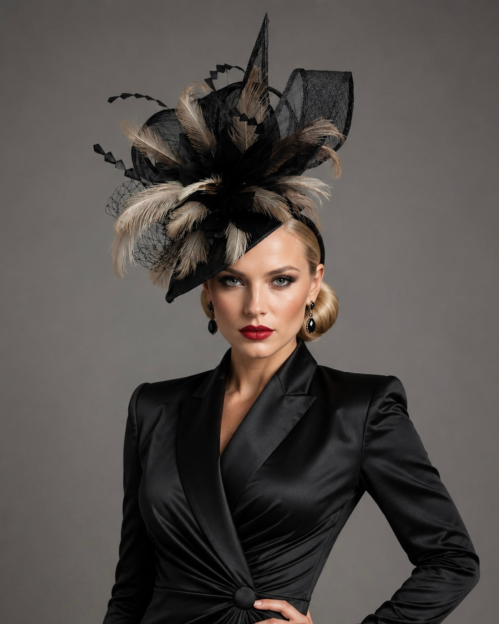 Vampire - Fascinator Hat